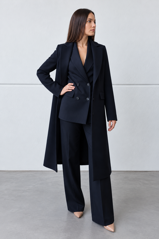 Cappotto doppio crepe Marco
