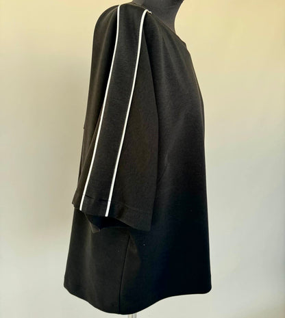 CASACCA CON PIPING BIANCO