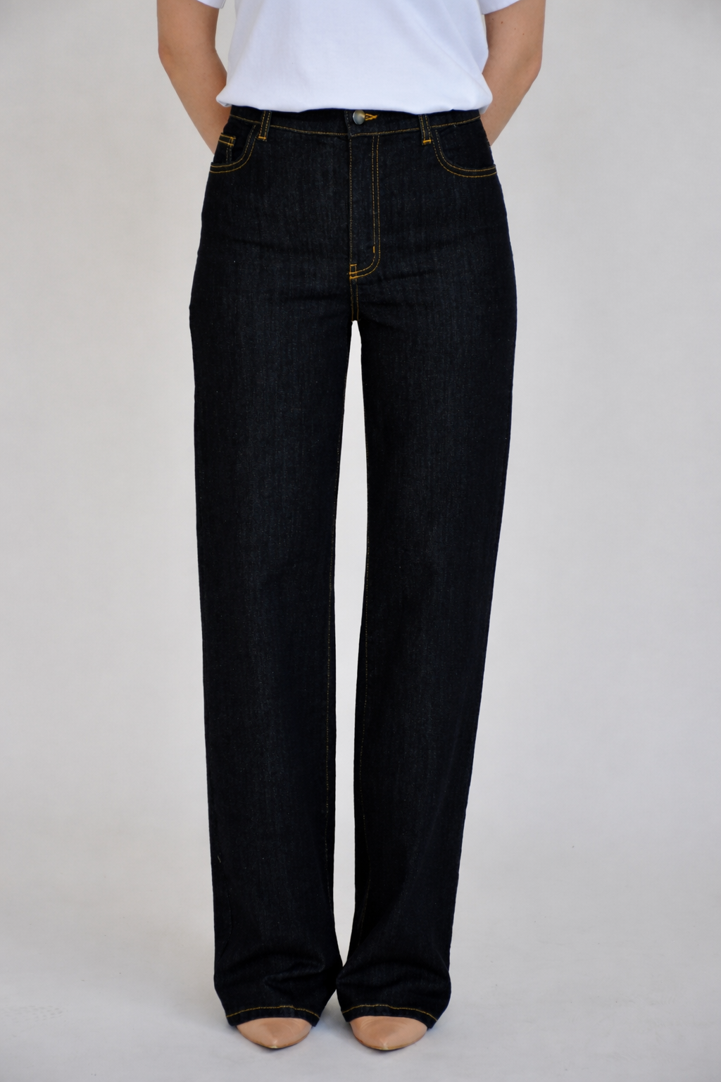 JEANS A PALAZZO SONDRIO