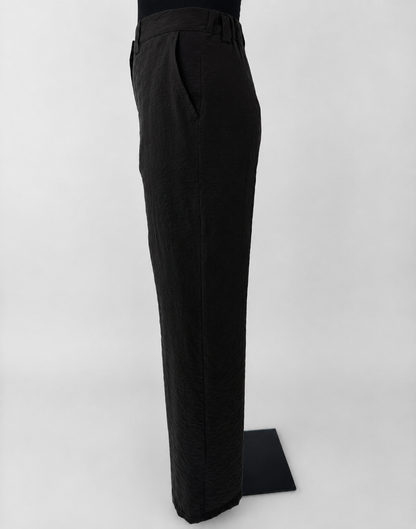 PANTALONE A PALAZZO EFFETTO CUPRO LIAM