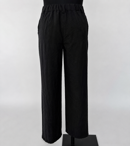 PANTALONE A PALAZZO EFFETTO CUPRO LIAM