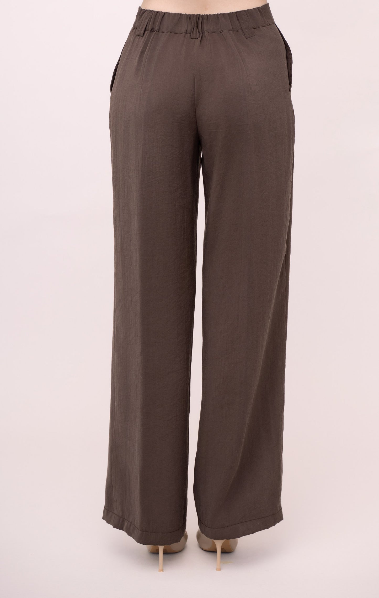 PANTALONE A PALAZZO EFFETTO CUPRO LIAM