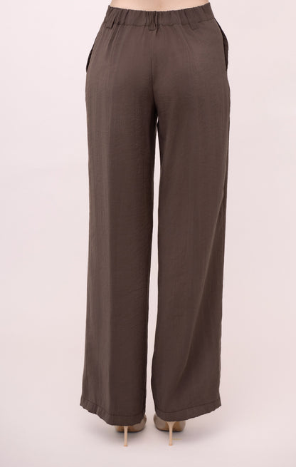 PANTALONE A PALAZZO EFFETTO CUPRO LIAM