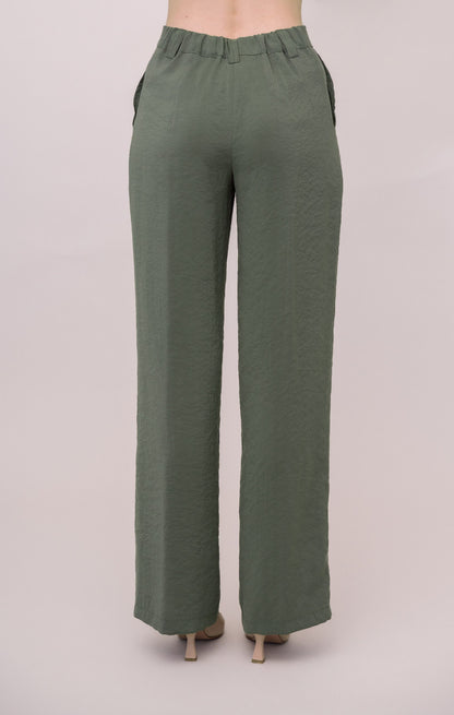 PANTALONE A PALAZZO EFFETTO CUPRO LIAM