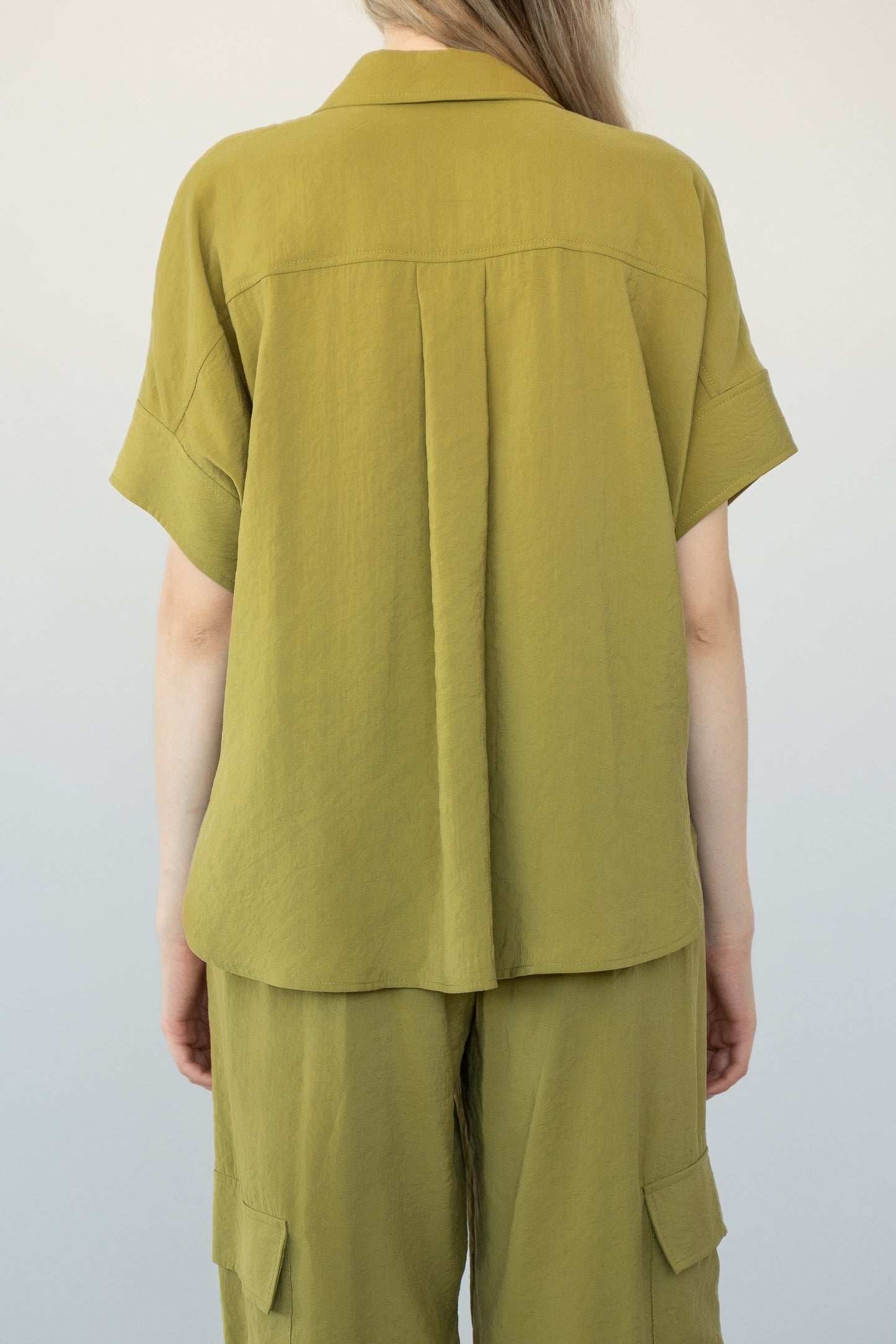 CAMICIA EFFETTO CUPRO GAIA