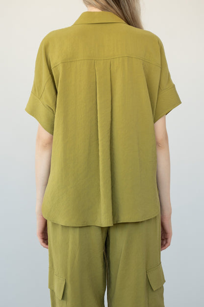 CAMICIA EFFETTO CUPRO GAIA