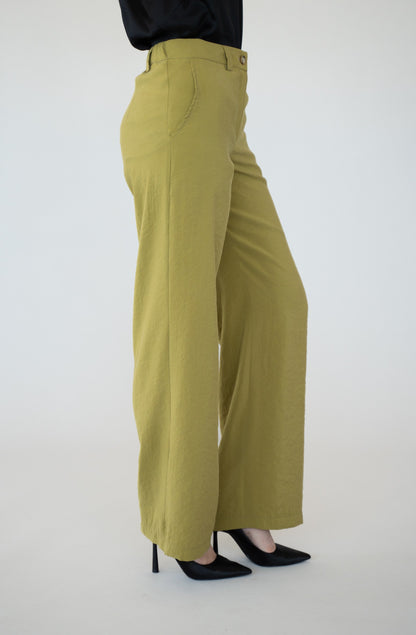 PANTALONE A PALAZZO EFFETTO CUPRO LIAM