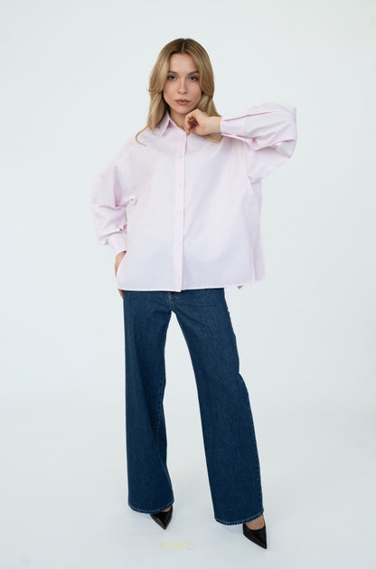 CAMICIA IN COTONE OVER ANITA