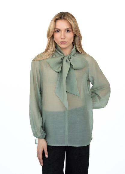 CAMICIA CON FIOCCO