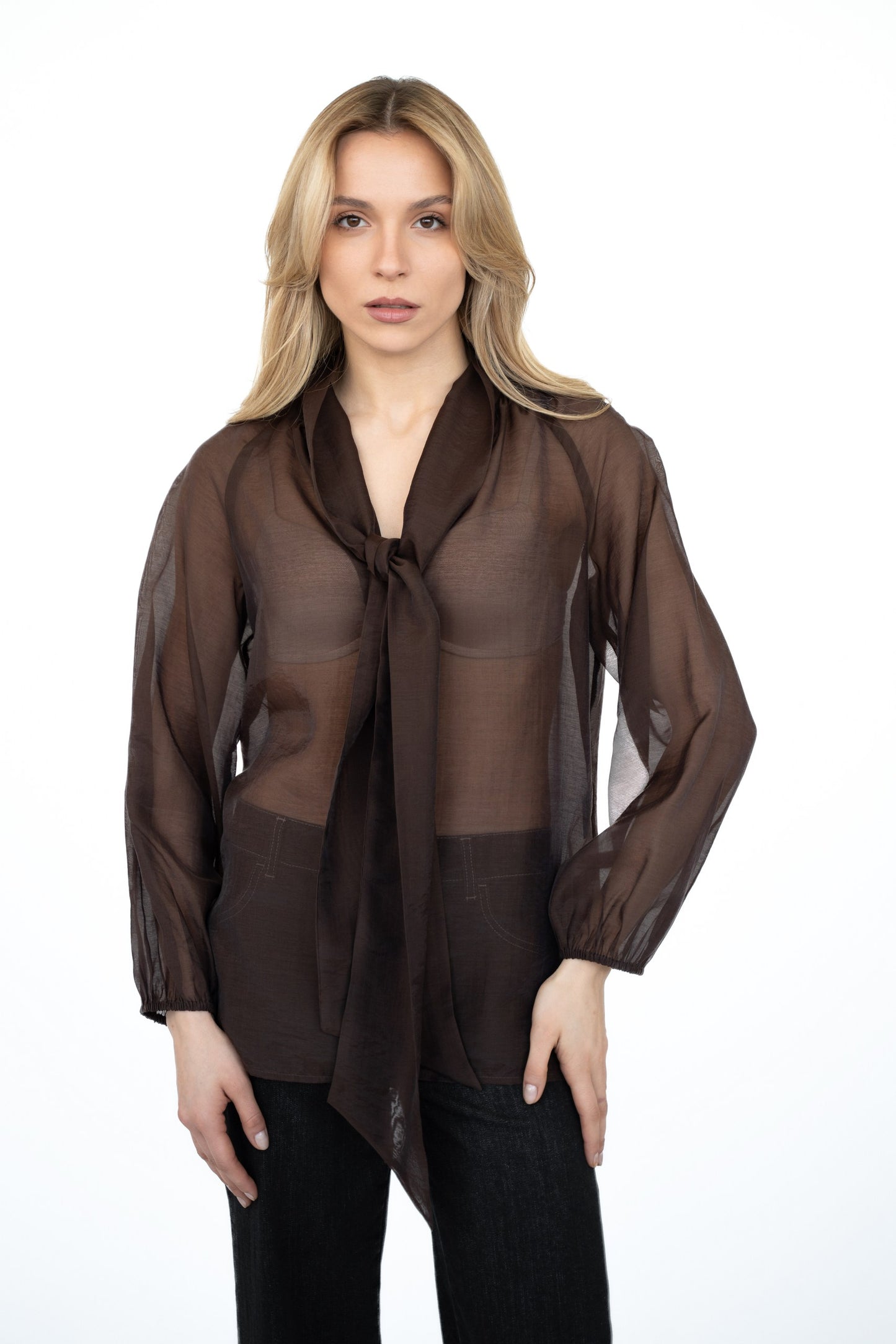 CAMICIA CON FIOCCO