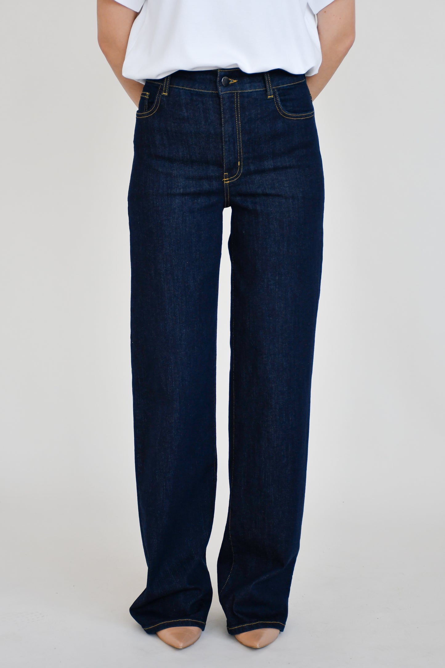 JEANS A PALAZZO SONDRIO