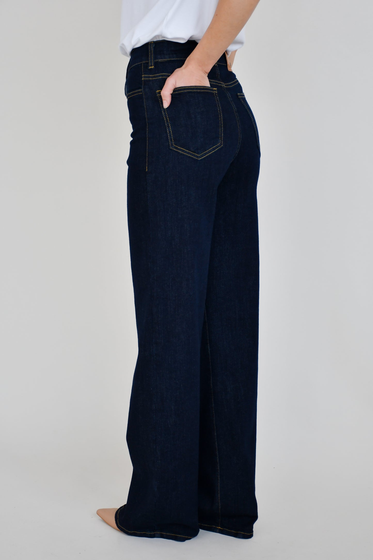 JEANS A PALAZZO SONDRIO