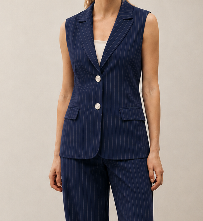 GILET GESSATO LUNGO