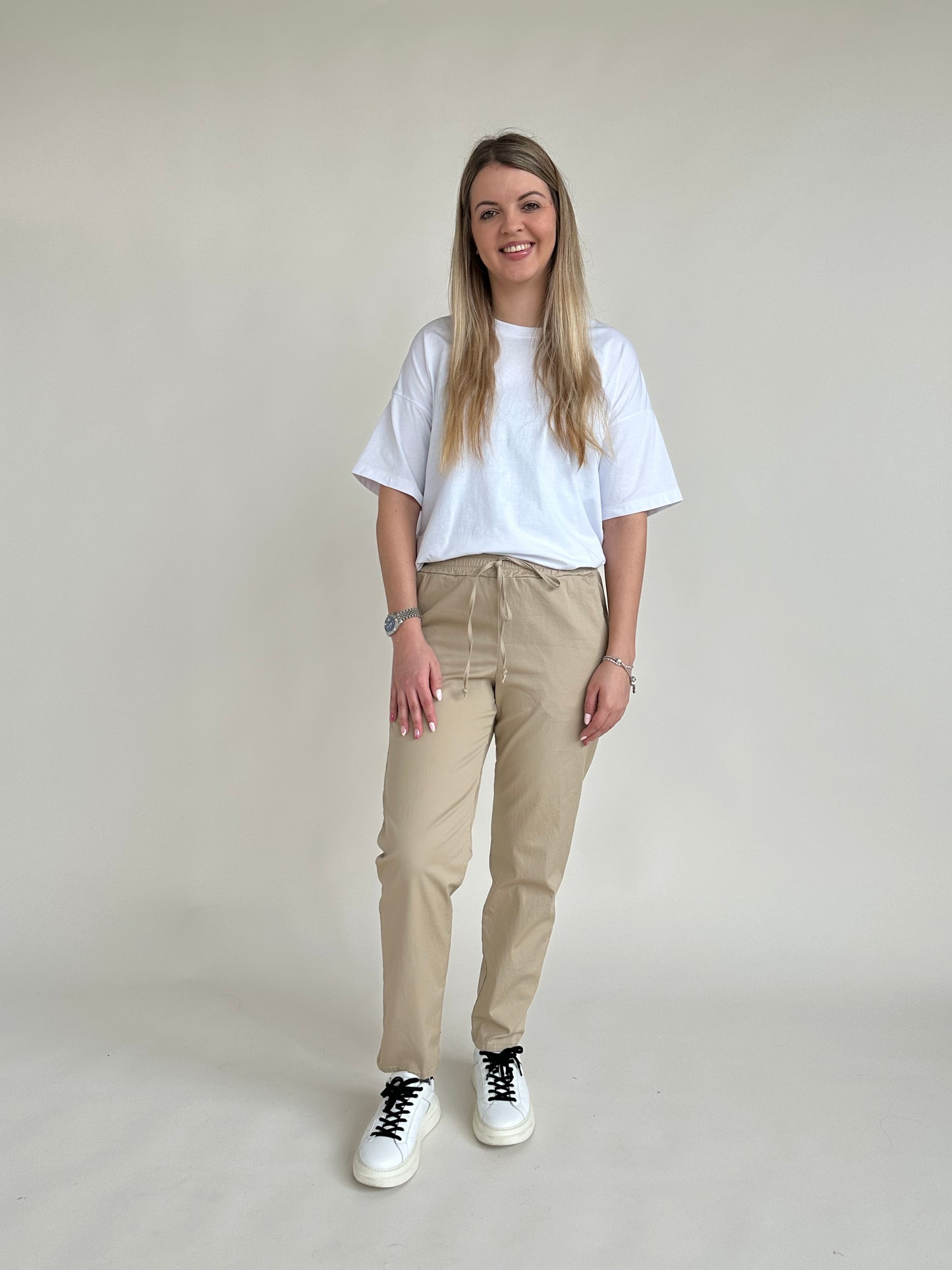 PANTALONE COMFORT FIT IN COTONE