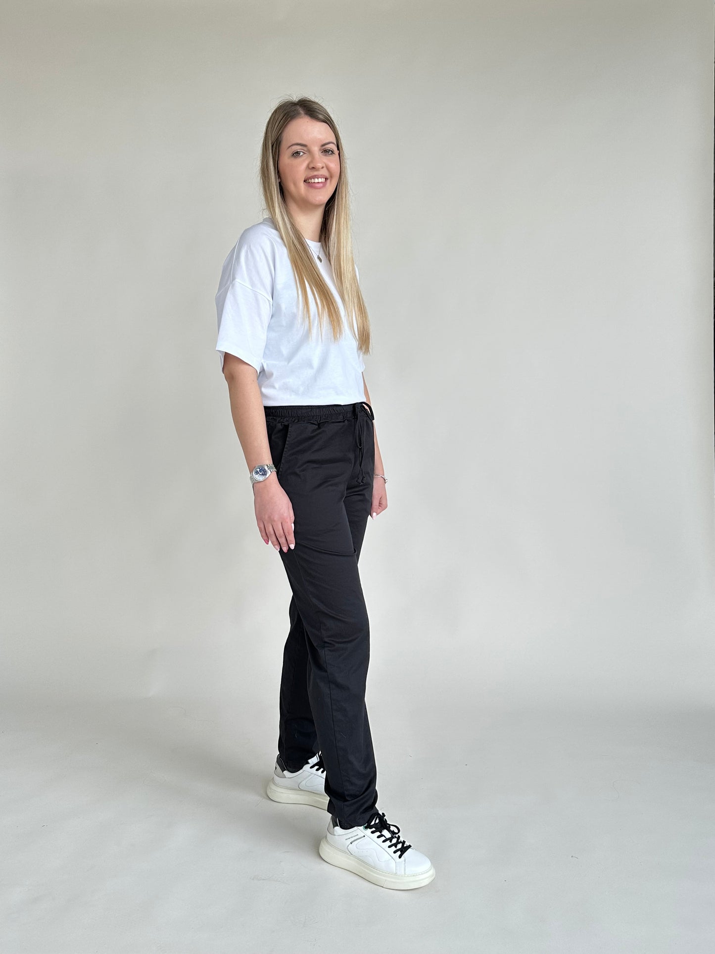 PANTALONE COMFORT FIT IN COTONE