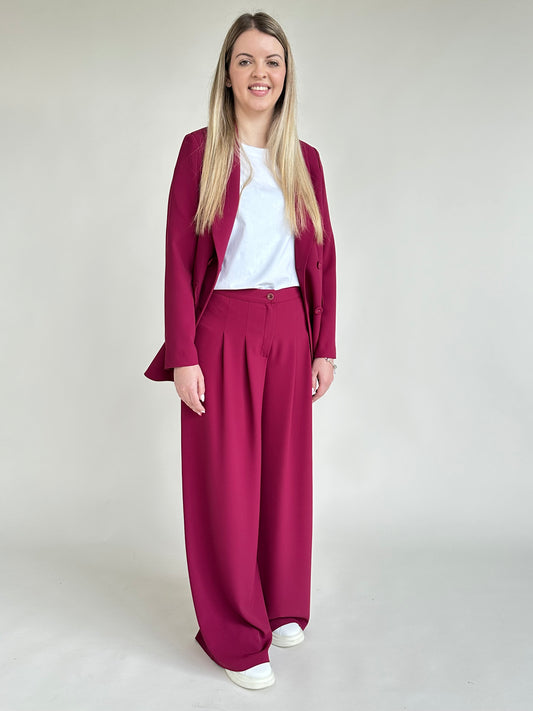 PANTALONE AMPIO CON PINCES